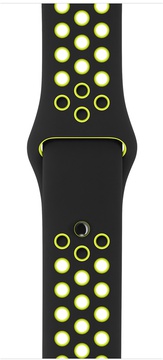 Apple Watch Nike+ 42mm Series 2 Space Gray Aluminum Case with Black/Volt Nike Sport Band (MP0A2)