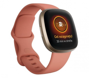 Fitbit Versa 3 Pink Clay/Soft Gold Aluminum (FB511GLPK)