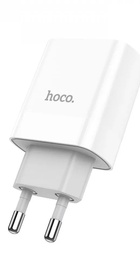 Hoco C80A Rapido PD 20W+QC3.0 (Type-C + USB) White