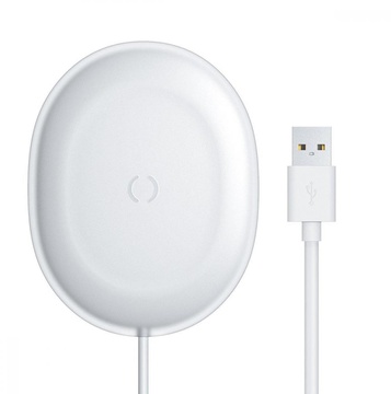 Baseus Jelly Wireless Charger 15W White (WXGD-02)