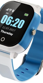 Lemfo DF50 Ellipse Aqua с GPS трекером (Бело-голубой)