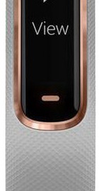 Garmin Vivosmart 4 Gray with Rose Gold Hardware Small/Medium (010-01995-12)