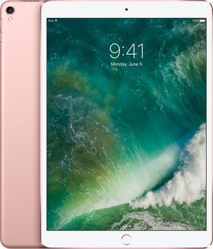 Apple iPad Pro 10.5-inch Wi-Fi + Cellular 256GB Rose Gold (MPHK2)