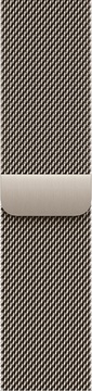 Apple Watch Series 10 GPS + Cellular 42mm Natural Titanium Case With Natural Milanese Loop (MWXF3)