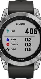 Garmin Fenix 7 Silver with Graphite Band (010-02540-00/01)