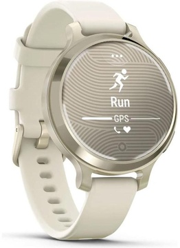 Garmin Lily 2 Active Lunar Gold with Bone Silicone Band (010-02891-00)