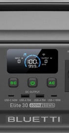 BLUETTI Elite 30 V2 600W 288Wh (P-EL30V2-EU-GY-BL-010)