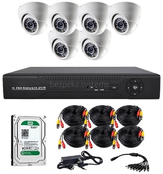 CoVi Security AHD-6D KIT + HDD1000
