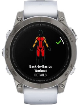 Garmin Epix Pro Gen 2 Sapphire 47mm Titanium w. Whitestone Band (010-02803-20/21)