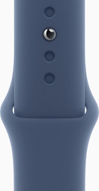 Apple Watch Series 10 GPS 46mm Silver Aluminum Case With Denim Sport Band - M/L (MWWM3)