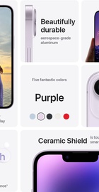 Apple iPhone 14 128GB Purple (MPV03)