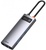 Baseus Metal Gleam Series 6-in-1 Multifunctional Type-C HUB  (3xUSB3.0 + 4KHD + RJ45 + Type-C) (CAHUB-CW0G)