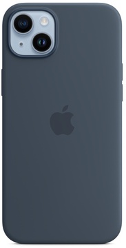 Apple iPhone 14 Silicone Case Stormblue with Magsafe (high copy)
