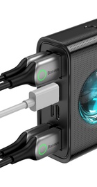 Baseus Amblight Digital Display Quick Charge 65W 30000mAh Black (PPLG-A01, PPLG000101, P10022400112-01)