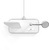 Zens Stand + Dock + Watch Aluminium Wireless Charger 10W White (ZEDC07W/00)
