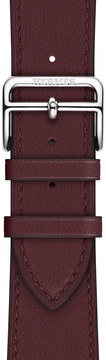 Apple Watch Hermes 38mm/40mm/41mm/42mm Bordeaux Swift Leather Single Tour (MQX02)