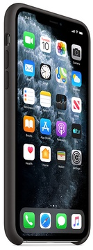 Apple iPhone 11 Pro Max Silicone Case - Black (MX002)