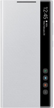 Samsung N985 Galaxy Notе 20 Ultra Clear View Cover White Silver (EF-ZN985CSEG)