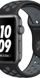 Apple Watch Nike+ 42mm Series 2 Space Gray Aluminum Case with Black/Cool Gray Nike Sport Band (MNYY2)