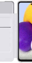 Samsung A725 Galaxy A72 Smart S View Wallet Cover White (EF-EA725PWEG)