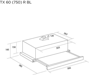Pyramida TX 60 (750) R BL