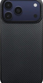 Pitaka Ultra-Slim Case для iPhone 17 Pro Twill Black/Gray (KI1701BP)