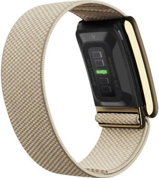 WHOOP MG Luxe Band Dune with Gold - 12-Month Membership