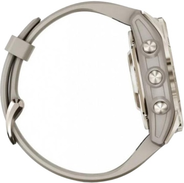 Garmin Fenix 7S Pro Sapphire Solar Soft Gold w. Light Sand Band (010-02776-14/15)