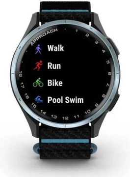 Garmin Approach J1 Cloud Blue with Black/Azure Band (010-03898-00)