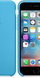 Apple iPhone 6s Silicone Case Blue (MKY52)