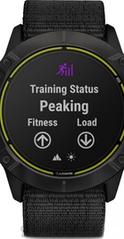 Garmin Enduro Black DLC Titanium with Black UltraFit Nylon Strap (010-02408-01)