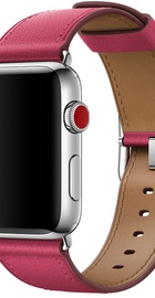 Apple Watch 38mm/40mm/41mm/42mm Pink Fuchsia Classic Buckle (MQUY2)