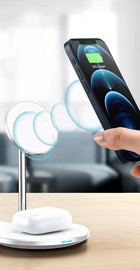 WIWU Power Wireless Charger Station 2 in 1 [Wi-W019]
