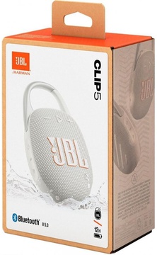 JBL Clip 5 White (JBLCLIP5WHT)