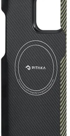 Pitaka MagEZ Case 4 Fusion Weaving Overture for iPhone 15 Pro (FO1501P)