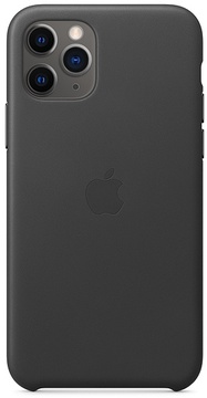 Apple iPhone 11 Pro Leather Case Black (high copy)
