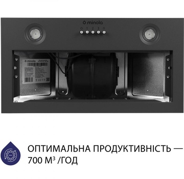 Minola HBI 5204 GR 700 LED