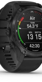 Garmin Descent Mk2S Carbon Grey with Black Silicone Band (010-02403-04) (UA)