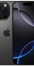 Apple iPhone 16 Pro 128GB eSIM Black Titanium (MYM93)