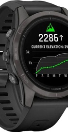Garmin Epix Pro Gen 2 Sapphire 42mm Carbon G. DLC Ti. with Black Band (010-02802-14/15)