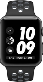 Apple Watch Nike+ 38mm Series 2 Space Gray Aluminum Case with Black/Cool Gray Nike Sport Band (MNYX2)