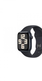 Apple Watch SE 2 GPS 40mm Midnight Aluminium Case with Midnight Sport Band S/M (MR9X3)