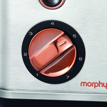 Morphy Richards Accents Rosegold Brushed 2S 222017