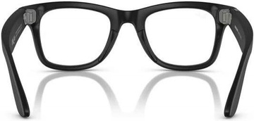 Ray-Ban Meta Wayfarer Large Matte Black/Clear to Graphite Green Transitions (RW4008 601S1M 53-22)