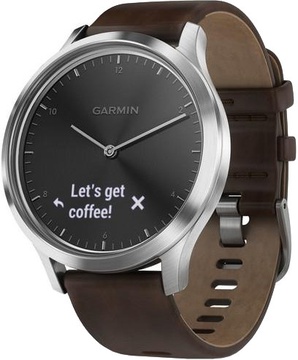 Garmin Vivomove HR Premium Black/ Silver Large (010-01850-A4)