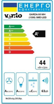 Ventolux GARDA 60 WH (1300) SMD LED
