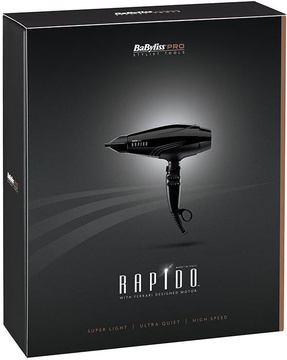 BaByliss PRO Rapido Black BAB7000IE