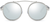 Classic Vintage Gothic Steampunk Silver Frame/Silver Glasses