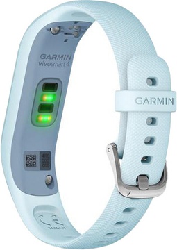 Garmin Vivosmart 4 Azure Blue with Silver Hardware Small/Medium (010-01995-24/14)