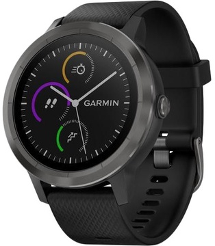 Garmin Vivoactive 3 Black with Slate Hardware (010-01769-12)
